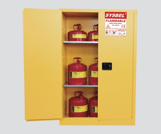 耐火キャビネット　セルフクローズ式　1090×460×1650mm　WA810451 1個