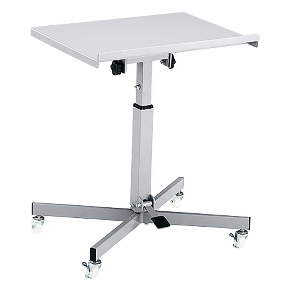 승강·틸트 작업대 가스 스프링 승강식 캐스터 타입 400×400×670～810mm 400-400C 1대