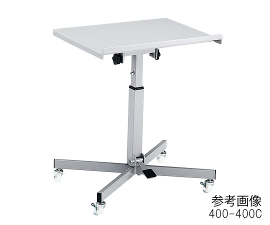 Lift/tilt workbench Gas spring lift Caster type 600 x 450 x 670-810mm 600-450C 1 unit