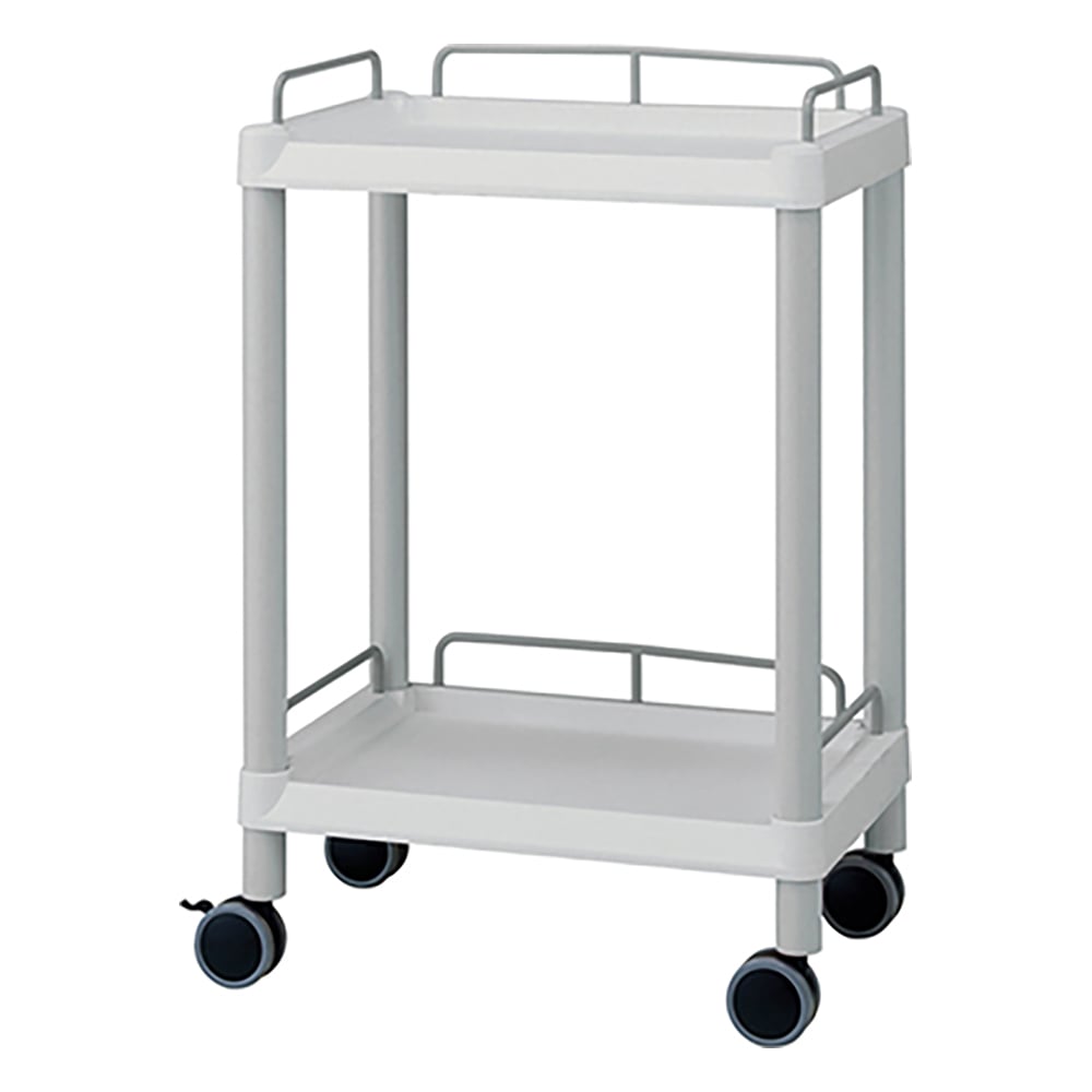 모바일 이지 카트(가드 테두리 첨부:그레이) 2단 540×370×820 ME11E 1개