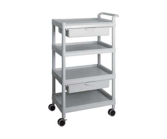モバイルイージーカート（トールタイプ／ワイド32）グレー　4段　引出しあり　ME32F 1個
