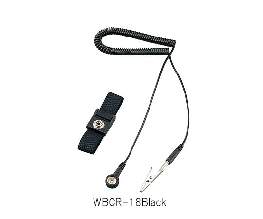 리스트 스트랩(코드 첨부 타입) WBCR-18 Black 1개