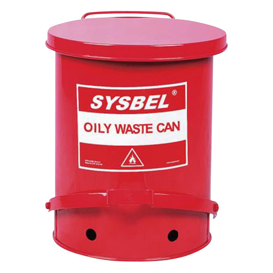 Fireproof trash can φ300×400mm WA8109100 1 piece