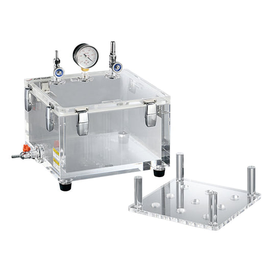 リークテスト用真空デシケーター　300×300×220　VRT 1個