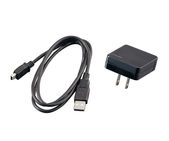 Optional AC adapter and USB cable set for ADL12N 12CH data logger 1 set