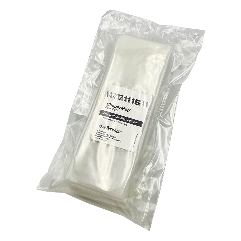 클린 룸 걸레 (ClipperMop) TX7103 용 교환 패드 세트 TX7111B 1 세트