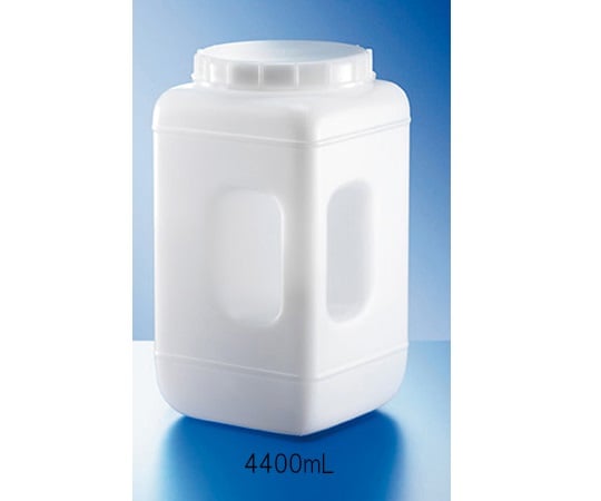 ハンドル付き広口角瓶（キャップ付き） 4400mL　2000098311 1個