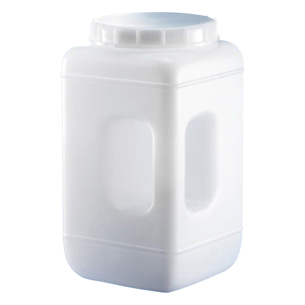 ハンドル付き広口角瓶（キャップ付き） 4400mL　2000098311 1個