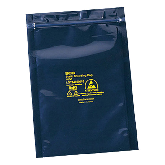 ESDシールドバッグ（4層タイプ） ジッパー付き 380×450×0.076 1箱（100枚入）　295ST3518 1箱(100枚入)