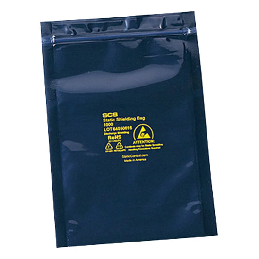 ESDシールドバッグ（4層タイプ） ジッパー付き 300×450×0.076 1箱（100枚入）　295ST3218 1箱(100枚入)