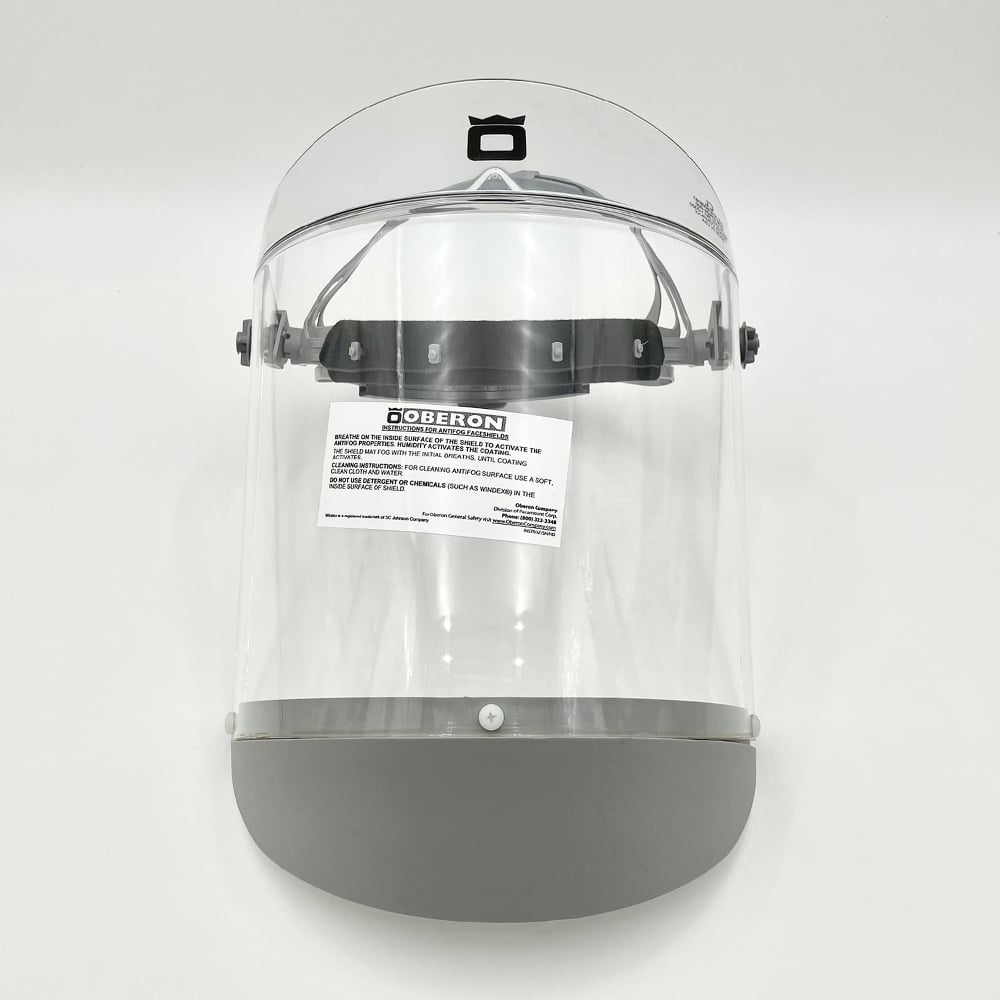 保護面　上下面ガード 防曇加工　（耐薬）　2128AFR 1個