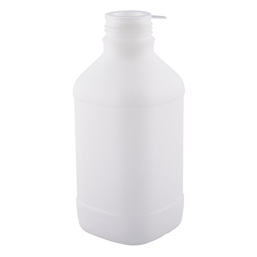Narrow-mouth square bottle (UN standard/liquid) White 1000mL 2000084152 1 bottle