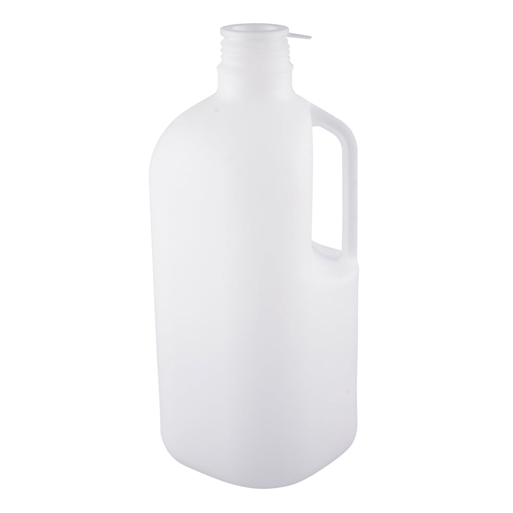 細口角瓶 （UN規格/リキッド） 白 2500mL（取手付き）　2000085405 1本