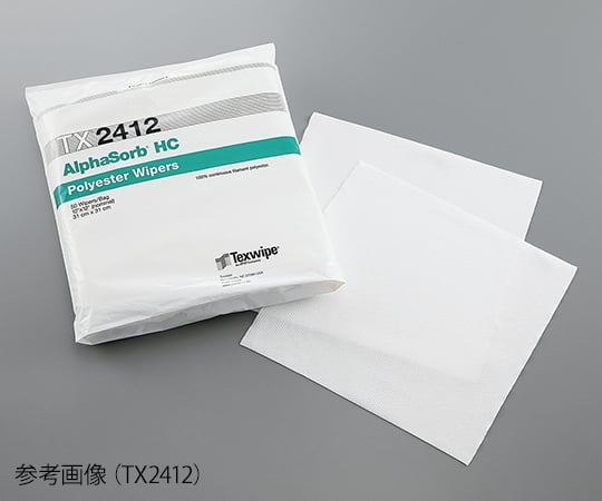 アルファソーブワイパー AlphaSorb（R） 310×310mm 1袋（50枚×2袋入）　TX2412 1袋(50枚×2袋入)