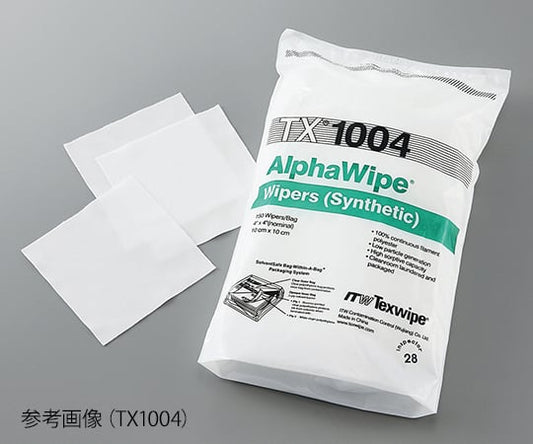 アルファワイパー　4×4インチ　1箱（50枚/袋x50袋）　STX1004 1箱(50枚×50袋入)