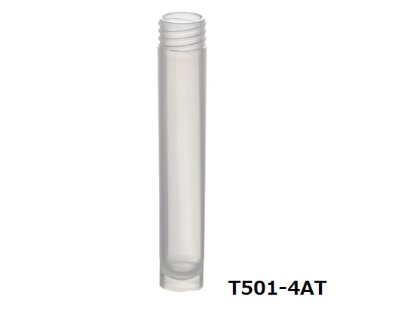 サンプルチューブ（外ネジ） 自立型 4ml 1000個入　T501-4AT 1袋(1000個入)
