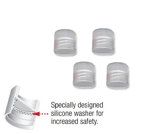샘플 튜브(외 나사)용 캡 내츄럴 1000개입 T502N 1봉(1000개입)