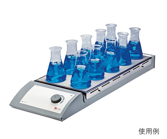 다연식 마그네틱 교반기 MAX 약 1100rpm 400mL×10 MS-M-S10 1개