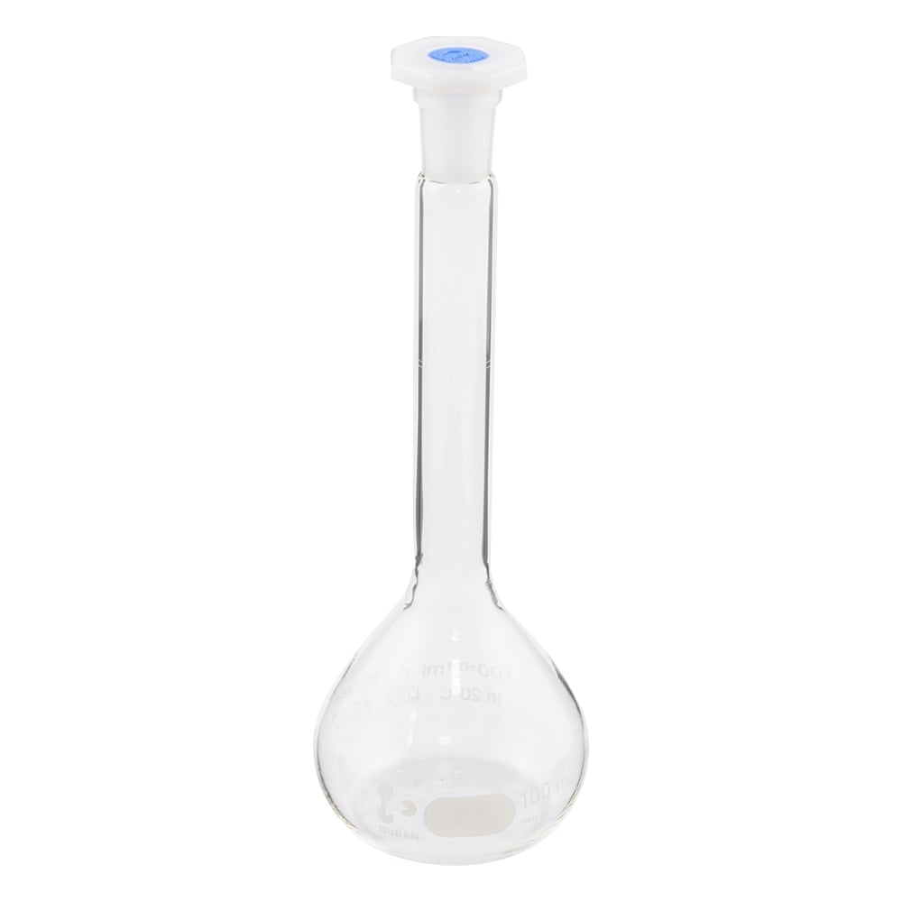 메스 플라스크 ClassA 100mL 마개 12/21 216782405 1개