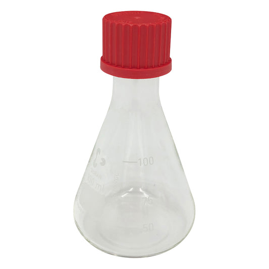 Screw-cap Erlenmeyer flask (PBT cap (GL25)) 100mL 218032451 1pc