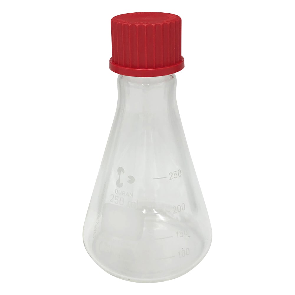 Screw-top Erlenmeyer flask (PBT cap (GL32)) 250mL 218033653 1pc