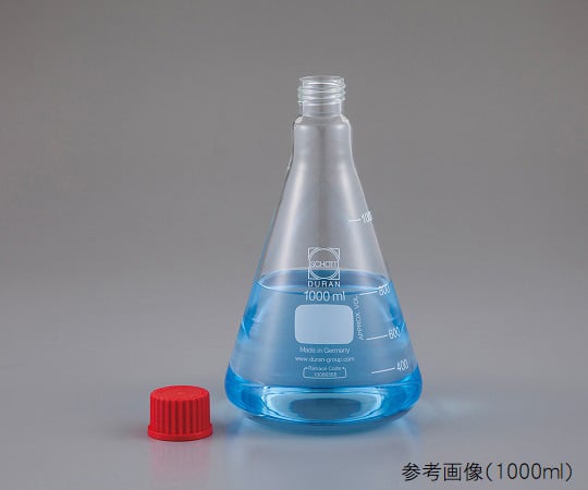 Screw-top Erlenmeyer flask (PBT cap (GL32)) 250mL 218033653 1pc