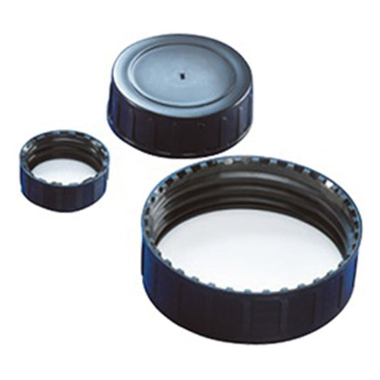 Cap for wide-mouth square bottles, 100mL, black, 2000971152, 1 piece