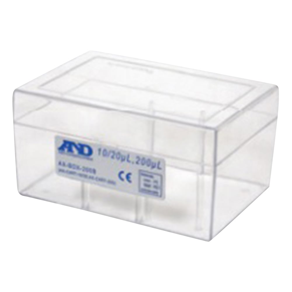 電動マイクロピペット用チップボックス（10/20/200μL用）　AX-BOX-200B 1個
