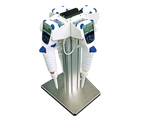電動マイクロピペット用充電スタンド（4台掛け）　AX-ST-CH-M4 1個