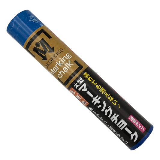 Thick Marking Chalk, Komyotan, Blue, 1 piece, S30026, 1 piece