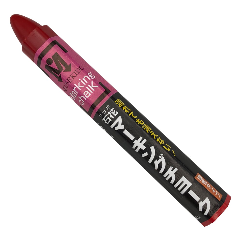 石花マーキングチョーク　赤　1本入　S15426 1本