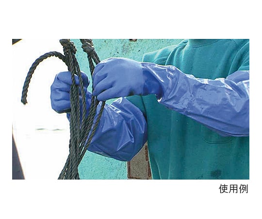 耐油手袋スーパーロングタイプ M　695-M 1双