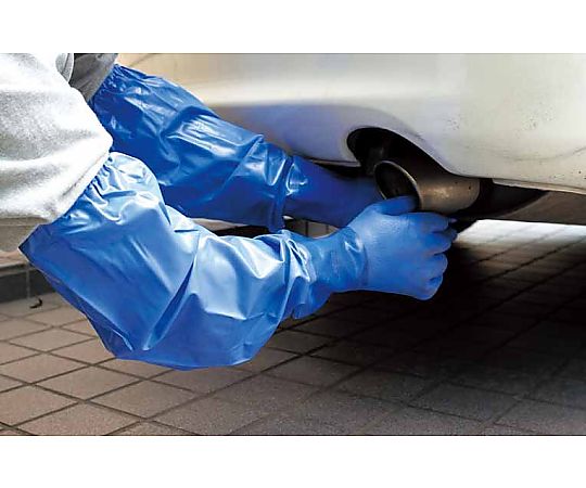 Oil-resistant gloves, super long type, L 695-L, 1 pair