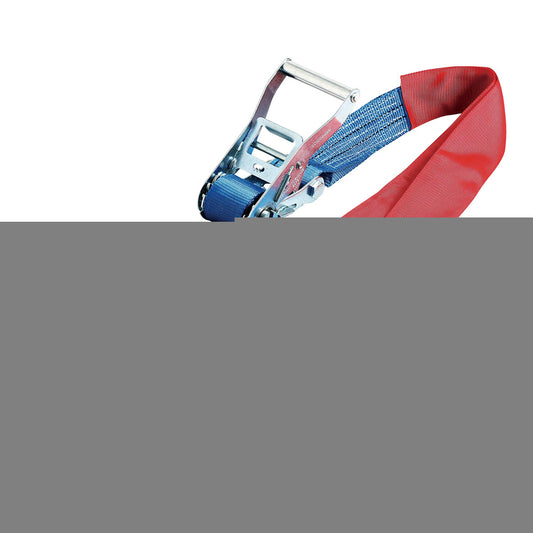 Lashing belt economy rail type fixed side size 1m adjustable side size 3m 1 piece