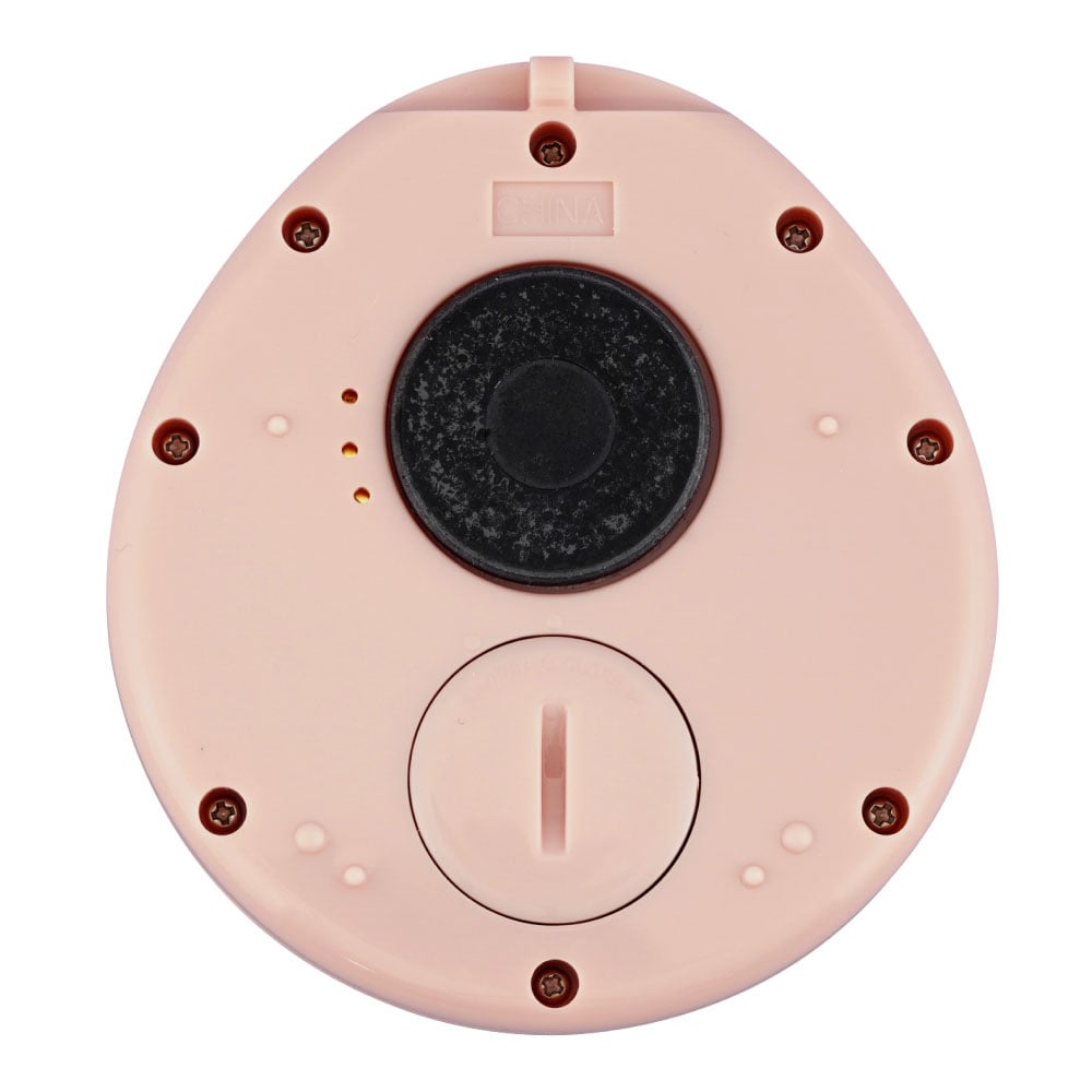 Aztool Waterproof Timer with Clock Pink A-543 1 piece