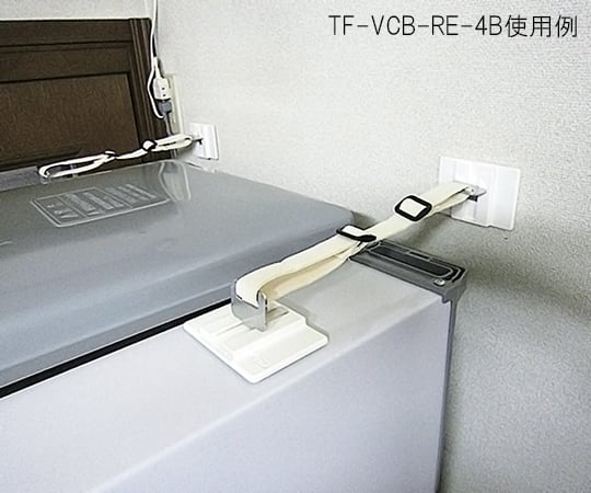 전도 방지 고정구(슈퍼 탁 피트) 캐비닛용 TF-VCB-RE-4B 1 세트