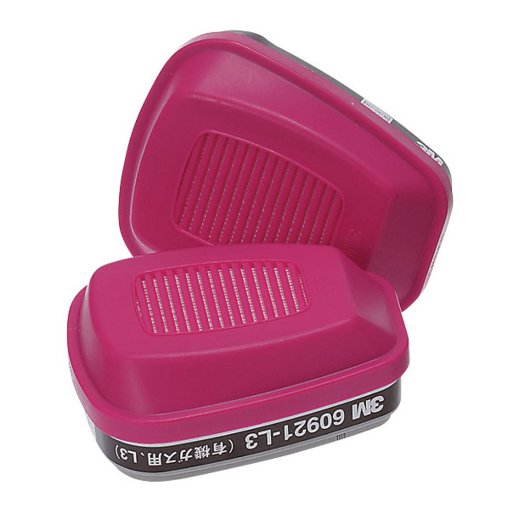 Absorption canister (2 pieces) for organic gas (with L3 filter material) Gas mask facepiece Dust mask 60921-L3 1 set (2 pieces)