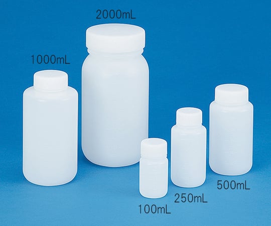 フッ素ガスコーティング容器 100mL 1本 1516-12　JFW-100 1本