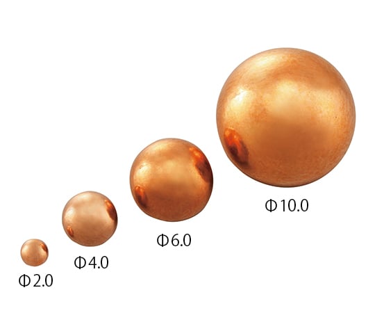 Copper balls Φ3mm 100 pieces 1 bag (100 pieces)