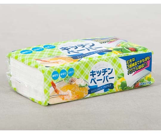 키친 페이퍼 3장 겹쳐 75조 타입 2552 1상자(75조입)