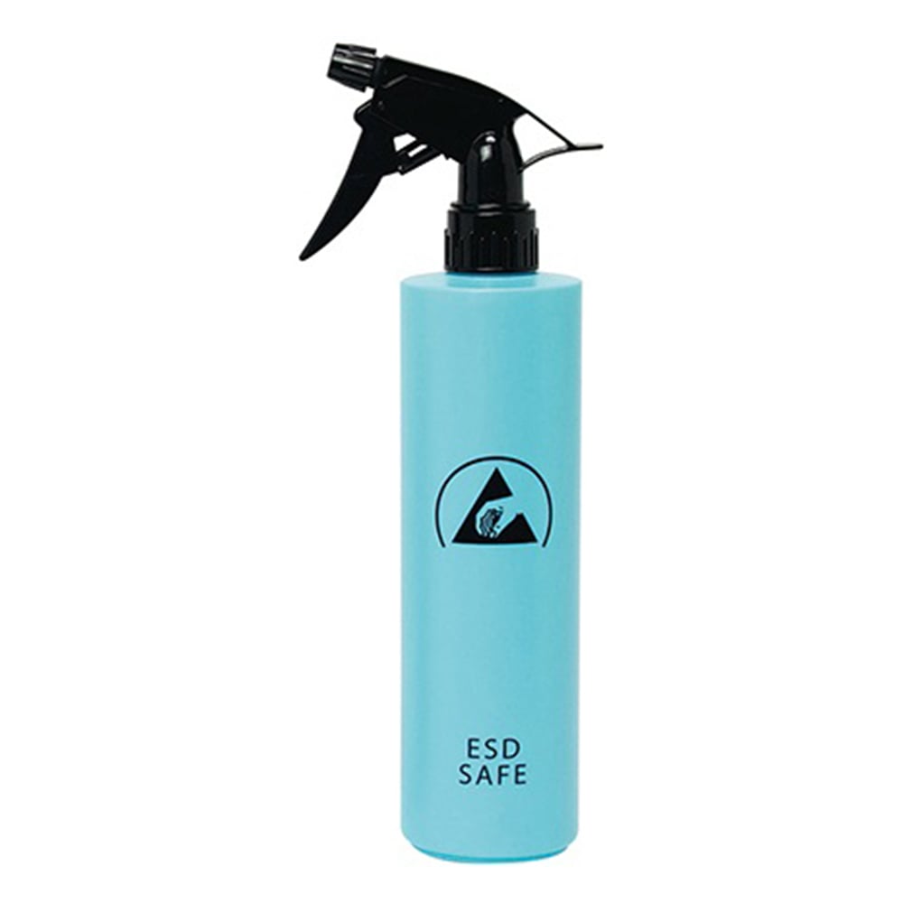 ESD spray bottle, approx. φ60 x 272 mm, blue, CE-816-2, 1 piece