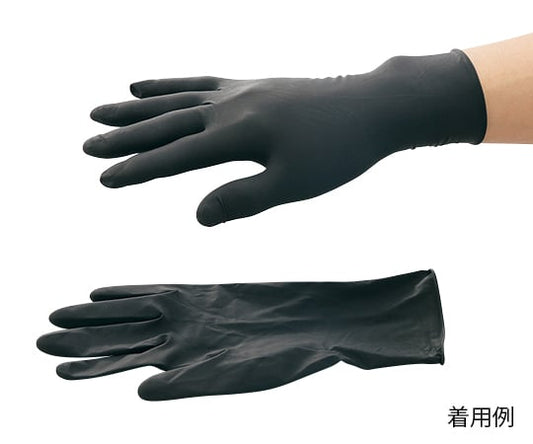 Latex gloves Beauty BLACK M size 1 box (50 pieces) GB03 M 1 box (50 pieces)