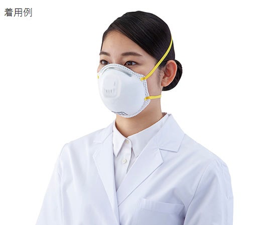 使い捨て式防じんマスク (DS2) 排気弁付 1箱(10枚入) 1箱(10枚入)