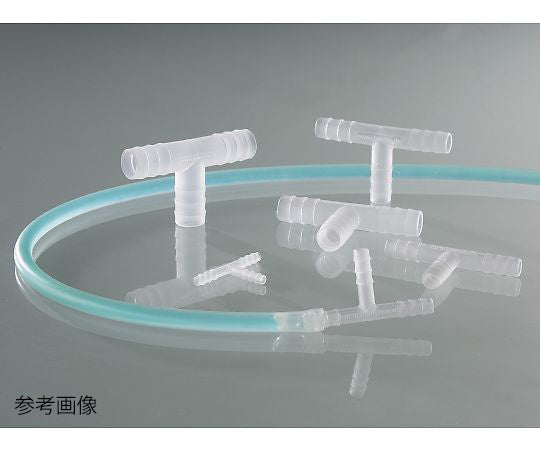 PVDF tube connector (T-type) 10 pieces 8711-0006 1 bag (10 pieces)