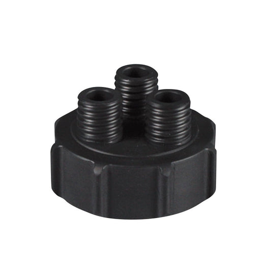 Static electricity dissipative screw-top bottle cap Cap/S60, Hose/GL18 x 3 pcs D 772-20 1 pc