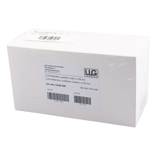 접이식 정성 여과지 Φ150mm 100장입 9045826 1상자(100장입)
