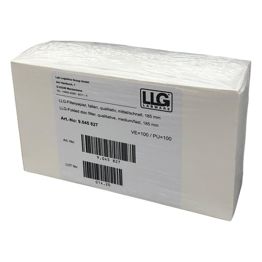 접이식 정성 여과지 Φ185mm 100장입 9045827 1상자(100장입)