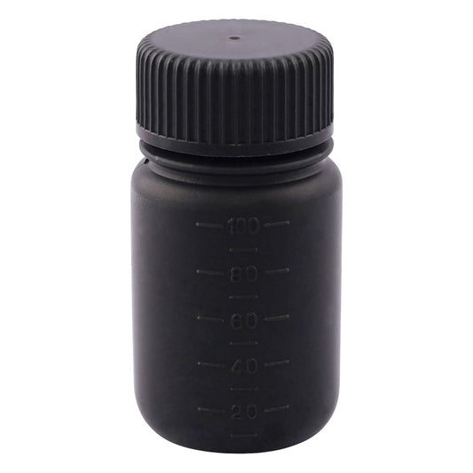 フッ素ガスコーティング容器（遮光タイプ） 100mL　JFWB-100 1本