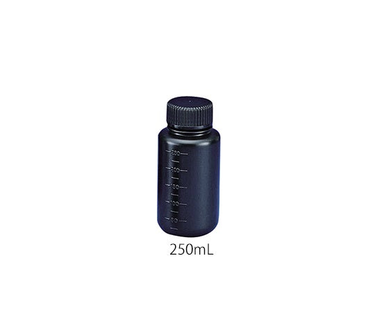 フッ素ガスコーティング容器（遮光タイプ） 250mL　JFWB-250 1本