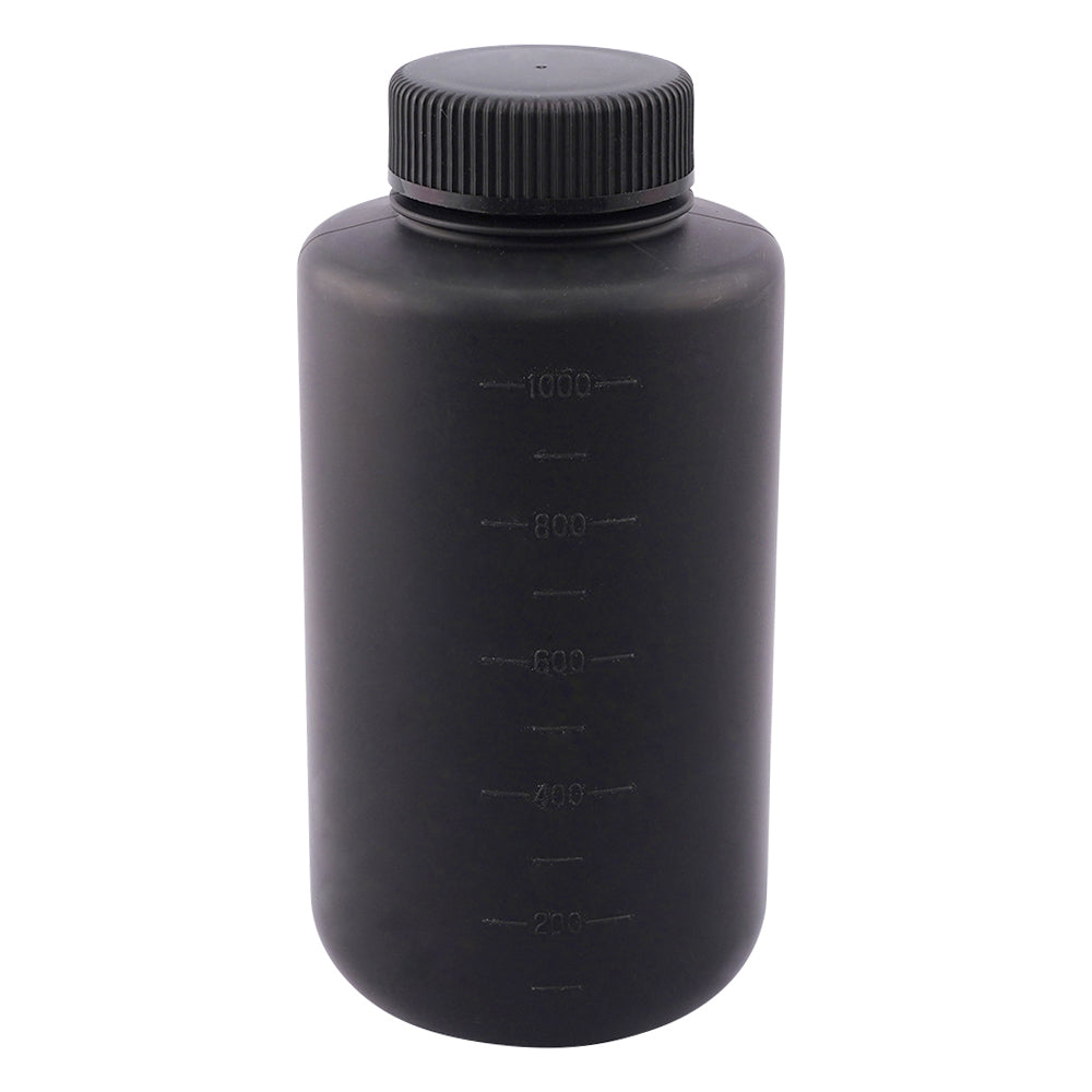 フッ素ガスコーティング容器（遮光タイプ） 1000mL　JFWB-1000 1本